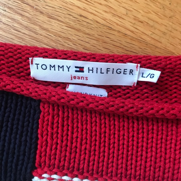 American Flag Grunge Sweater - Picture 3 of 3